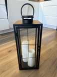 Lampion czarny loft