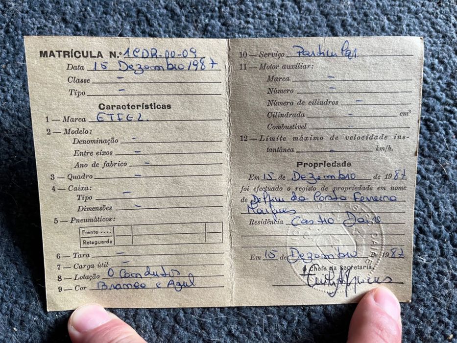 Bicicleta vintage ETIEL