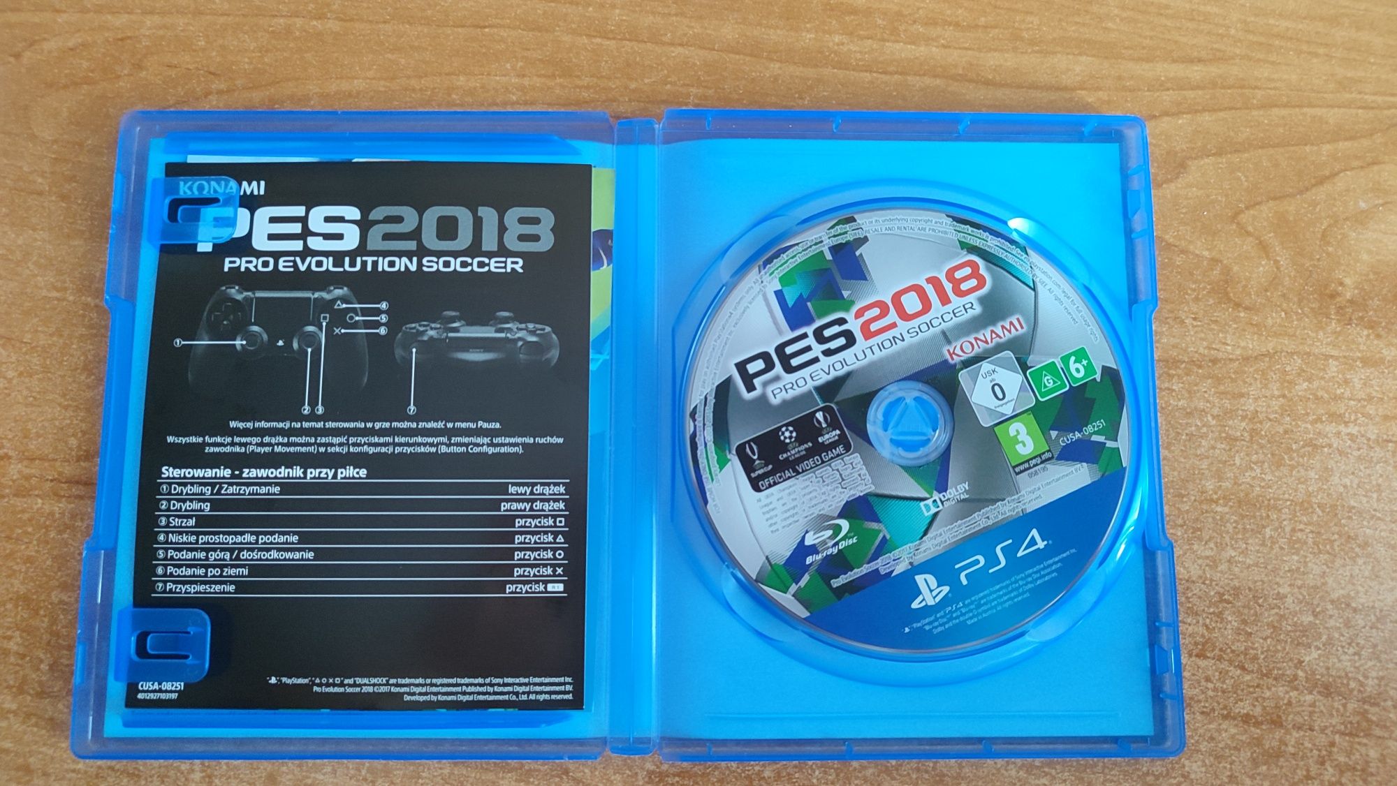 PES Pro Evolution soccer 2018r. Ps4