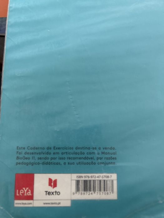 Caderno de exercicios BIOGEO 11