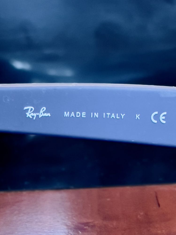 Óculos de Sol Ray-Ban: New Wayfarer Color Blue + Caixas de Óculos Ray-