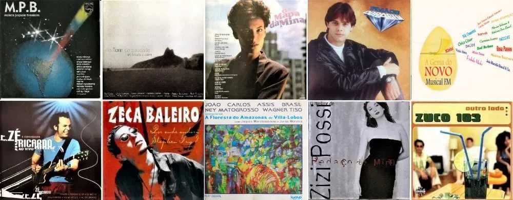 85 CDs - Música Brasileira - Raros - Muito Bom Estado