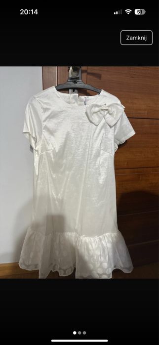 Sukienka dla małej damy idealna na komunię