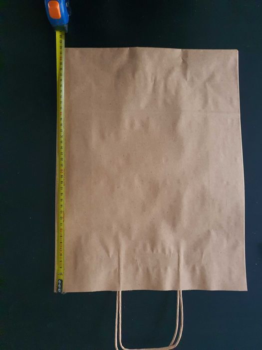 600 sacos de papel kraft