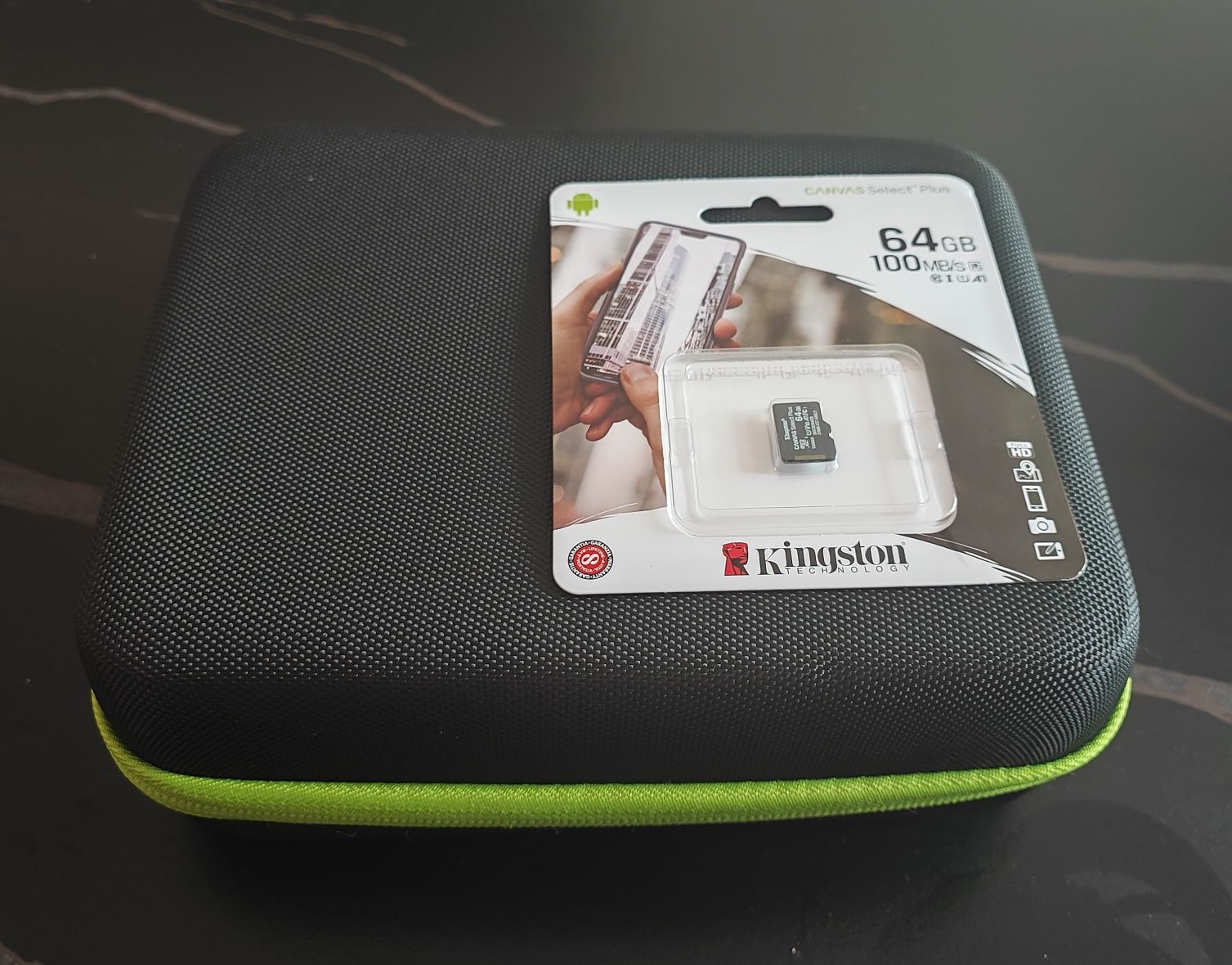 Kamera inspekcyjna, endoskop 5" głowica 5,5mm 2xkamera IP67 Etui,64GB