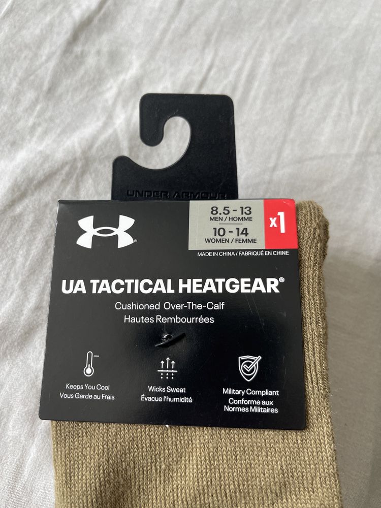 Шкарпетки тактичні UNDER ARMOUR Tactical HEATGEAR