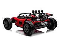 Pojazd na akumulator dla dzieci Buggy Racing 5 Czerwony