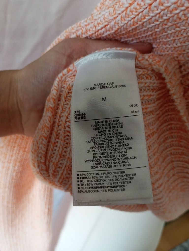 Damski sweter gruby GAP rozmiar M