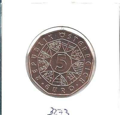 Áustria - - - 5 Euros - 2018 - - - Coelhinho da Páscoa - - - Moeda
