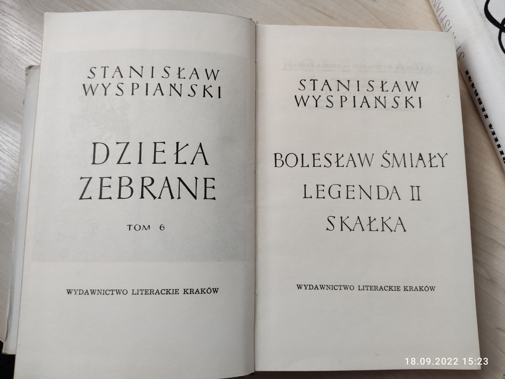 Stanisław Wyspiański Dzieła Zebrane tom 6