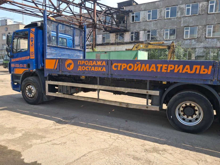 Продам авто DAF CF-75 с Mанипулятором ТЕРЕХ 120.2Е (заводской).