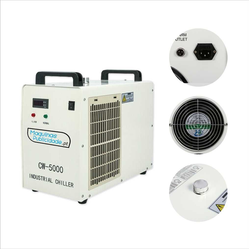 Chiller CW5000 (ideal para Máquinas Laser Co2)