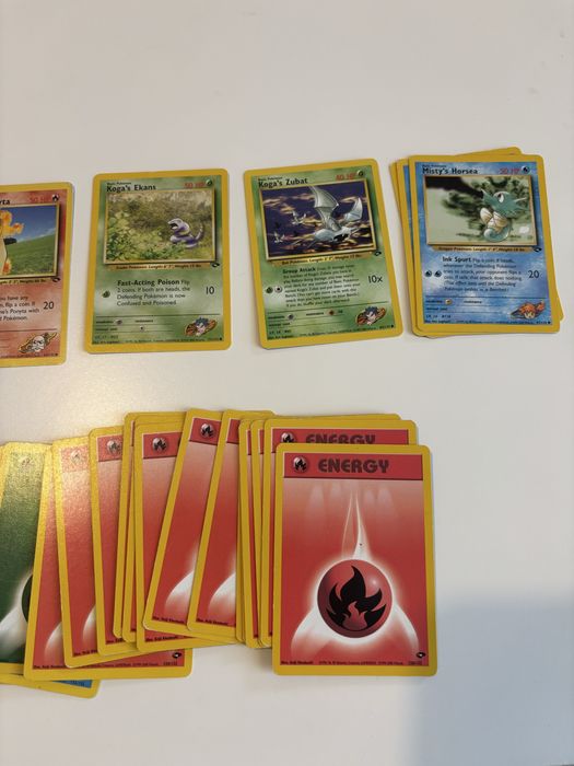 Cartas pokemon Gym Heroes/ Challenge