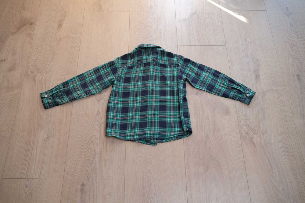 Zielona koszula dla chłopca (H&M, 116 cm)