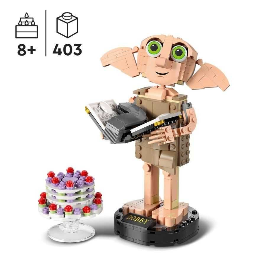 LEGO HARRY POTTER Skrzat domowy Zgredek Harry Potter Figurka 403 szt