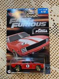 Hotwheels autko camaro 69 z szybkich i wściekłych