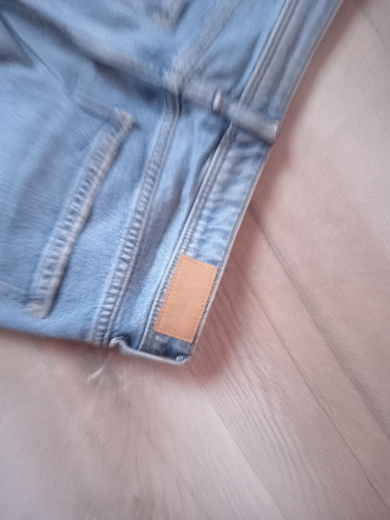 Spodnie jeans z rozdarciami roz 42 XL C&A ClockHouse
