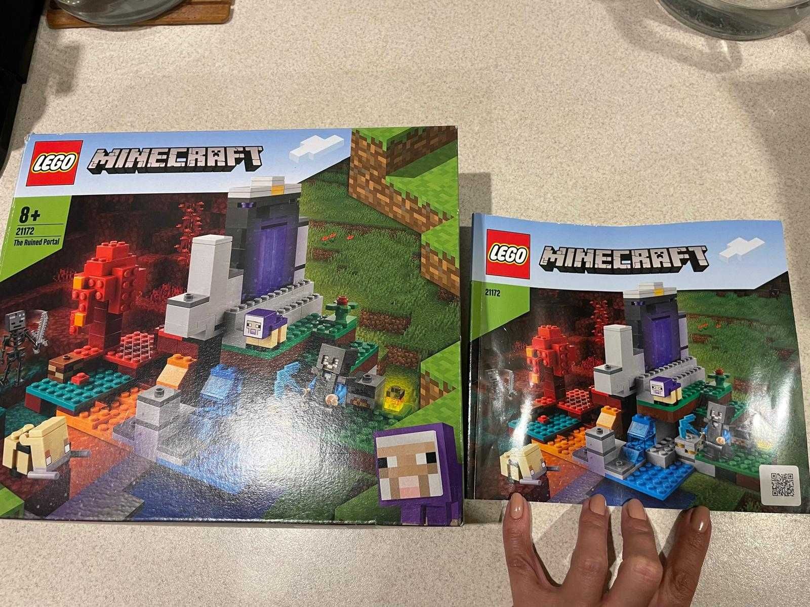 LEGO Minecraft 21172 Zniszczony portal, klocki Lego