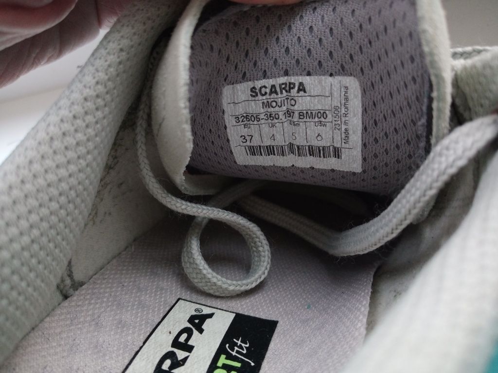 SCARPA Mojito трекінгові кросівки р.37. Vibram