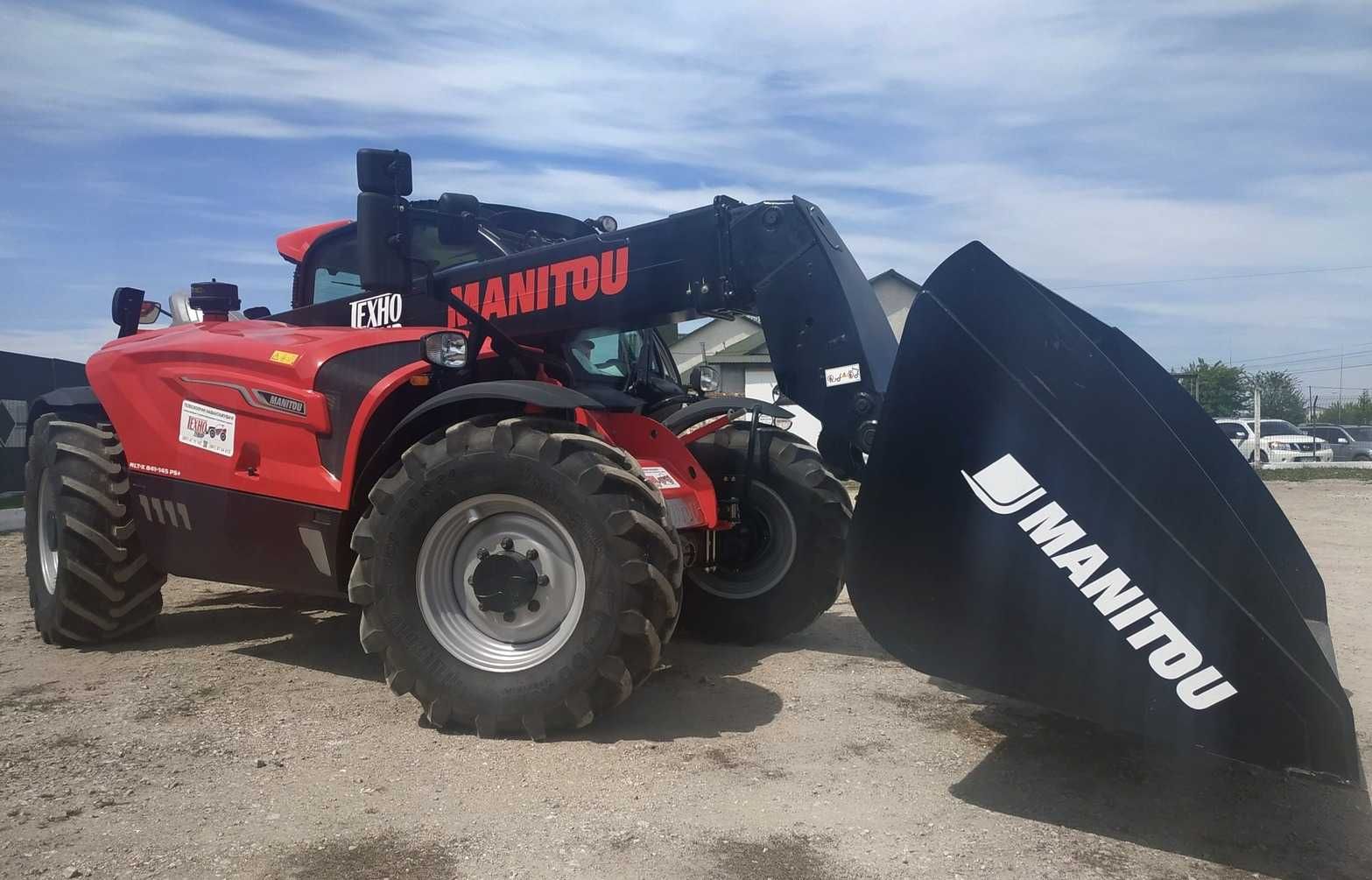Manitou MLT-X 841-145 PS+ - телескопический погрузчик Маниту 4,1т 8м