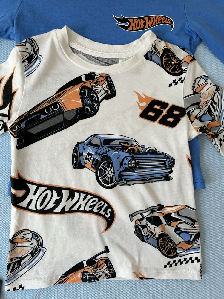 Zestaw bluzek z długim rękawem Hot Wheels H&M 98/104