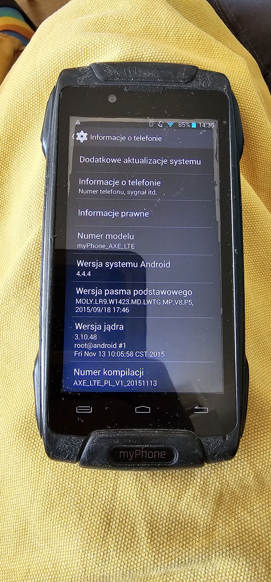 myPhone Hammer Axe LTE