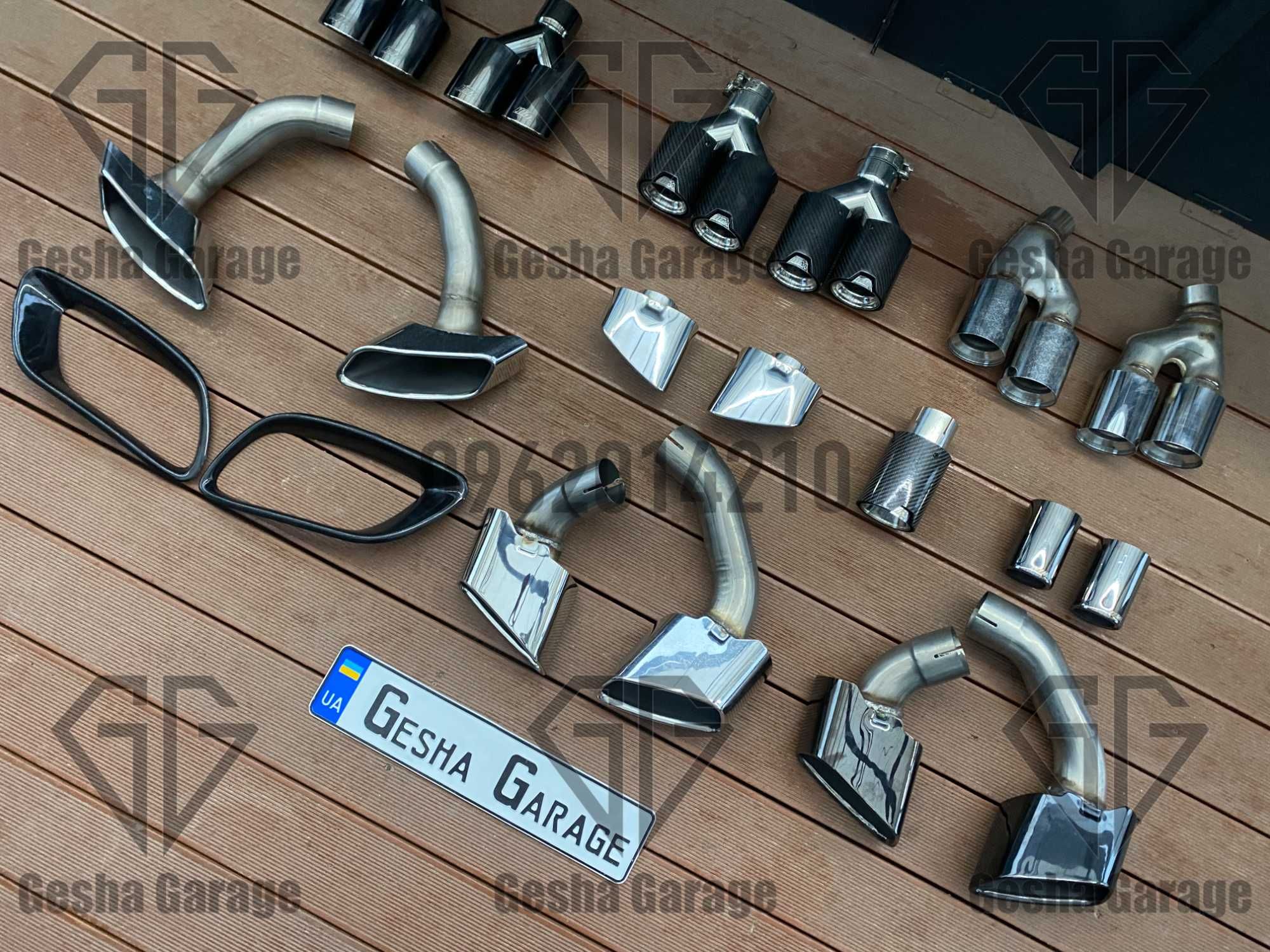 Насадки на выхлоп BMW БМВ E70 E71 F10 F11 F15 G30 G31 в наличии