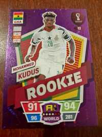 Mohammed Kudus.Panini FIFA World Cup Qatar 2022.Rookie 12