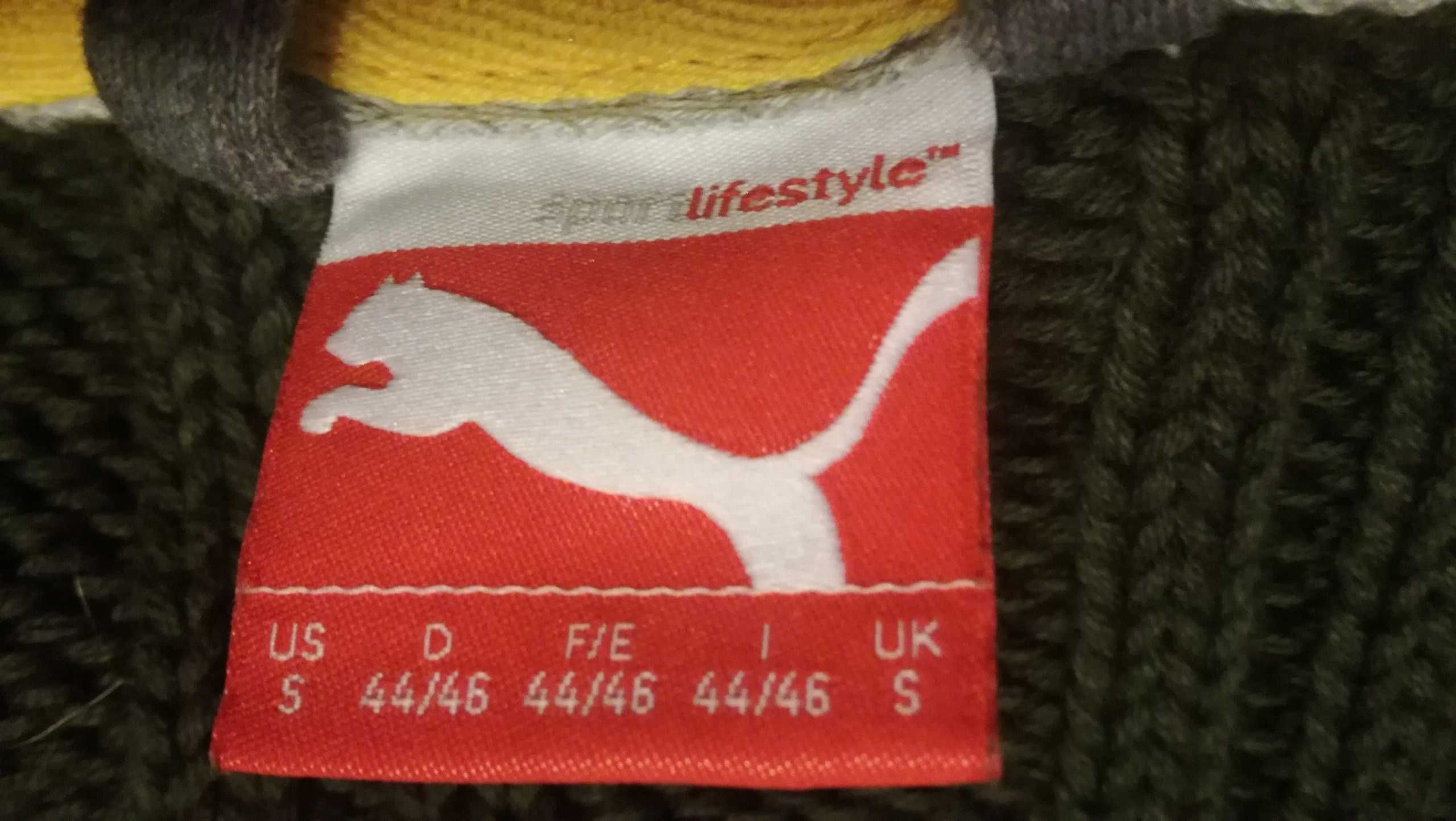 Damski ciepły sweter PUMA r.L kaptur stan bardzo dobry