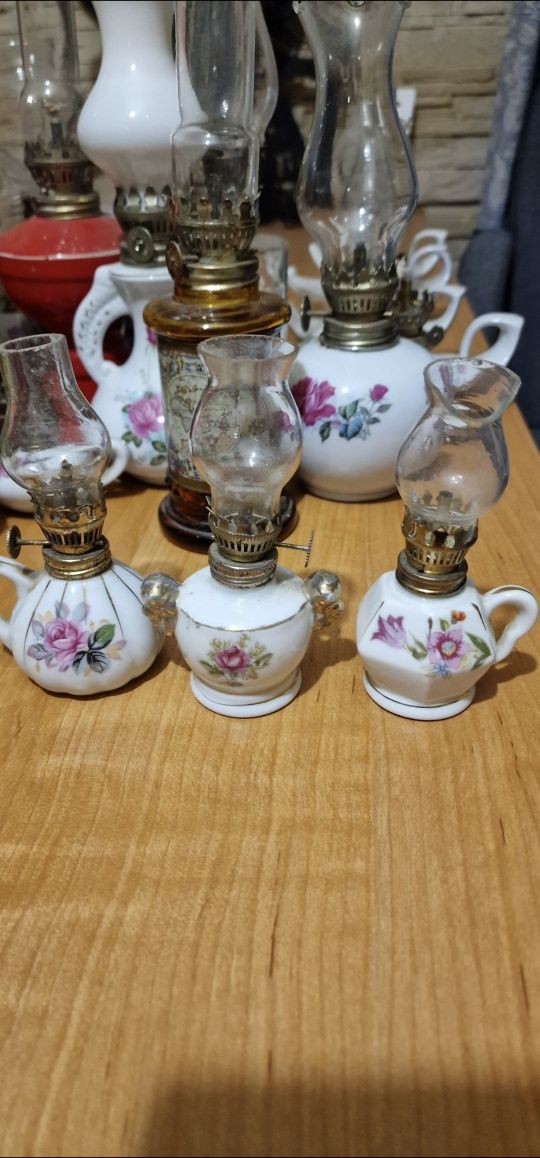 Lampa naftowa zabytkowa