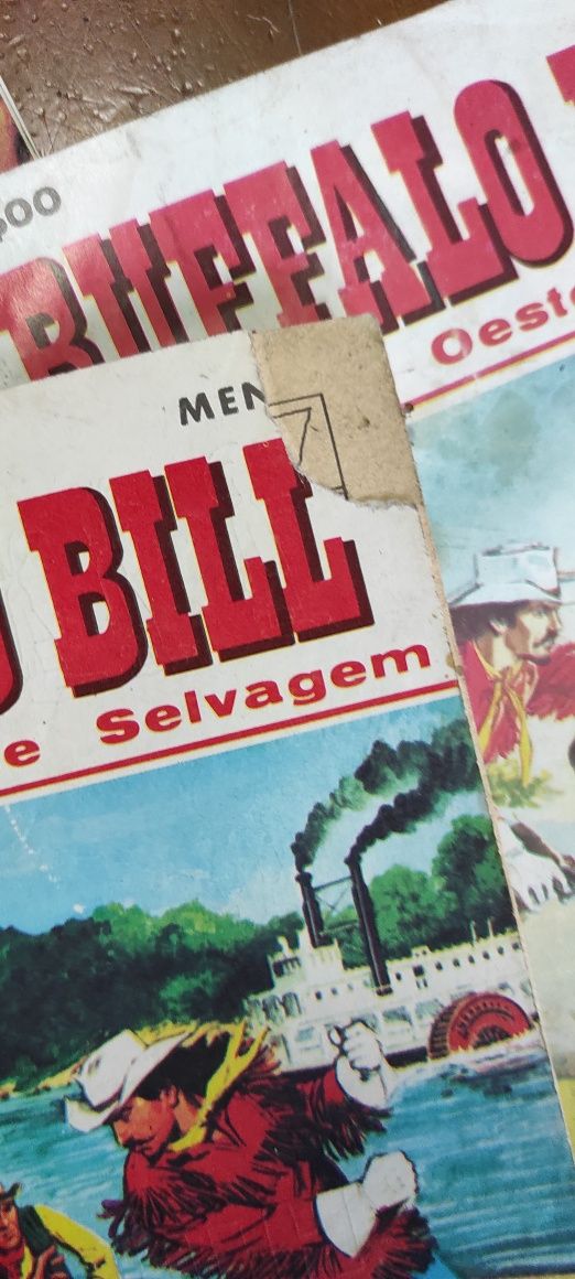 6 Números Búfalo Bill - BD anos 80