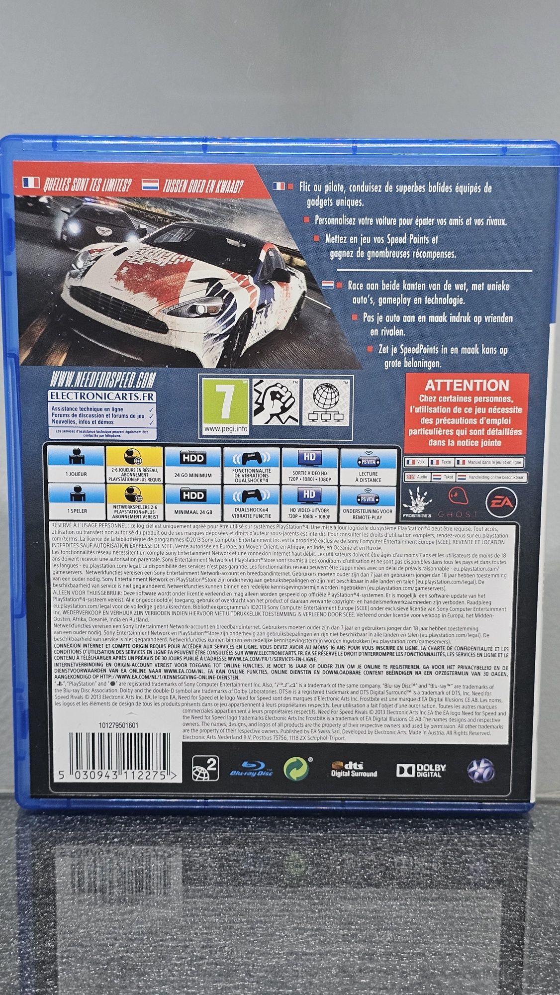 Need for Speed Rivals PS4 Playstation 4 Forza Gran Turismo