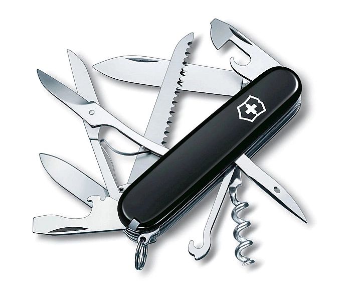 Scyzoryk Victorinox Huntsman, 15 funkcji, czarny