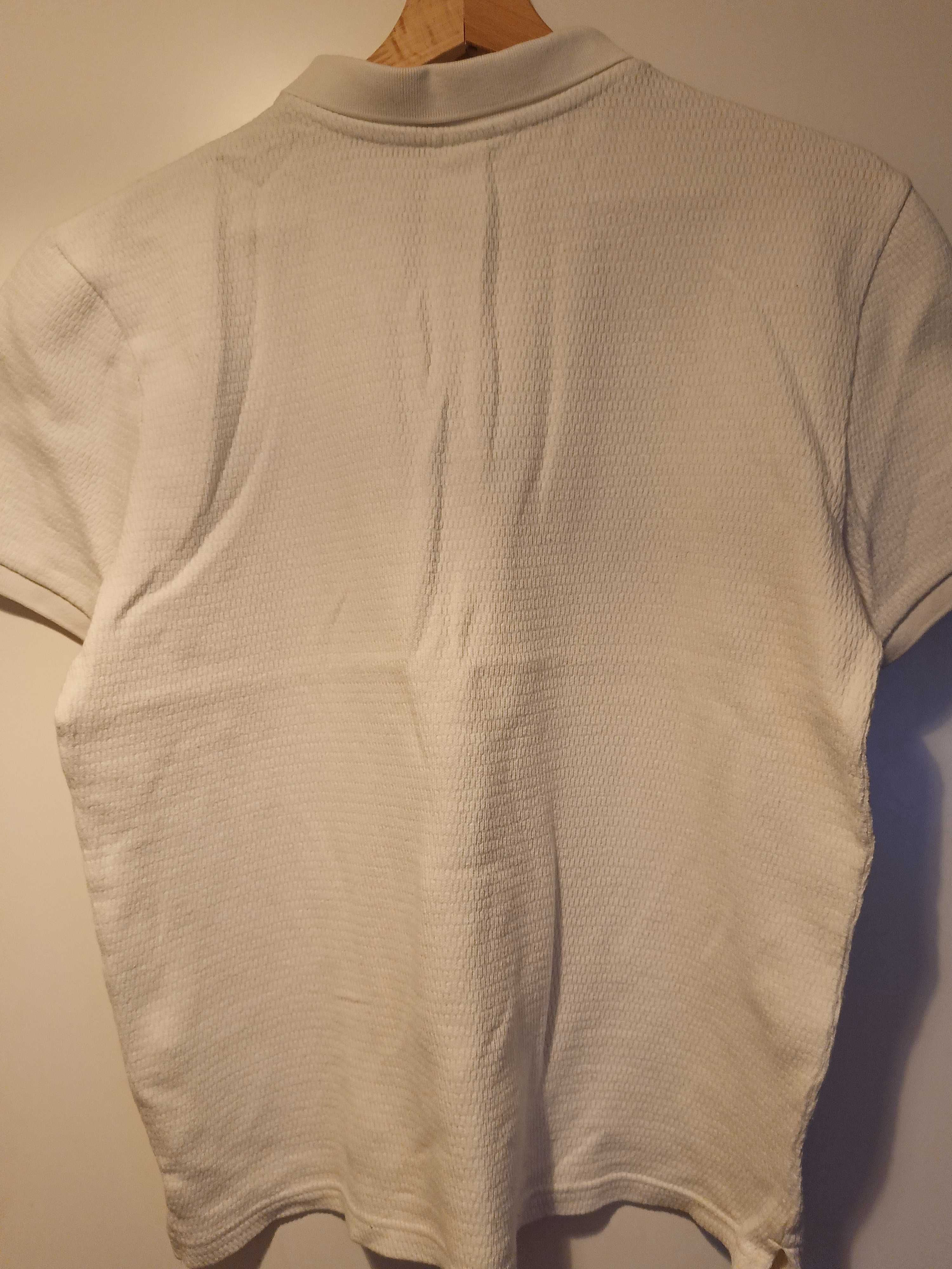 Biała koszulka polo