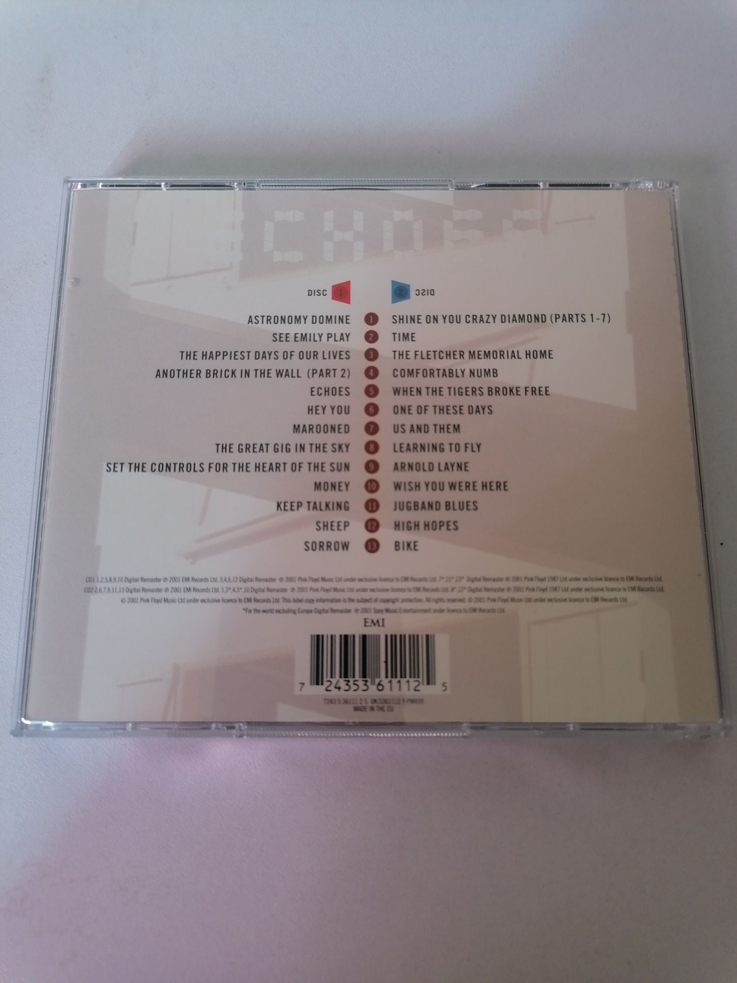 Echoes (The Best Of Pink Floyd) - CD Duplo NOVO