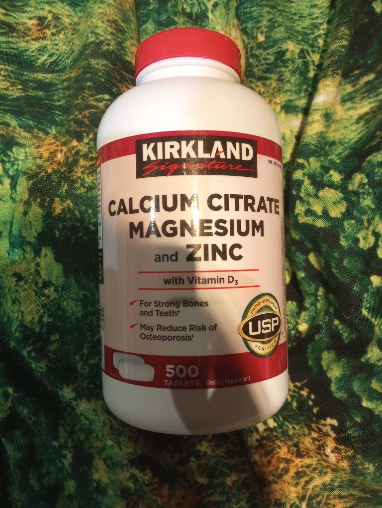 Kirkland calcium magnez i cynk 500 tabletek