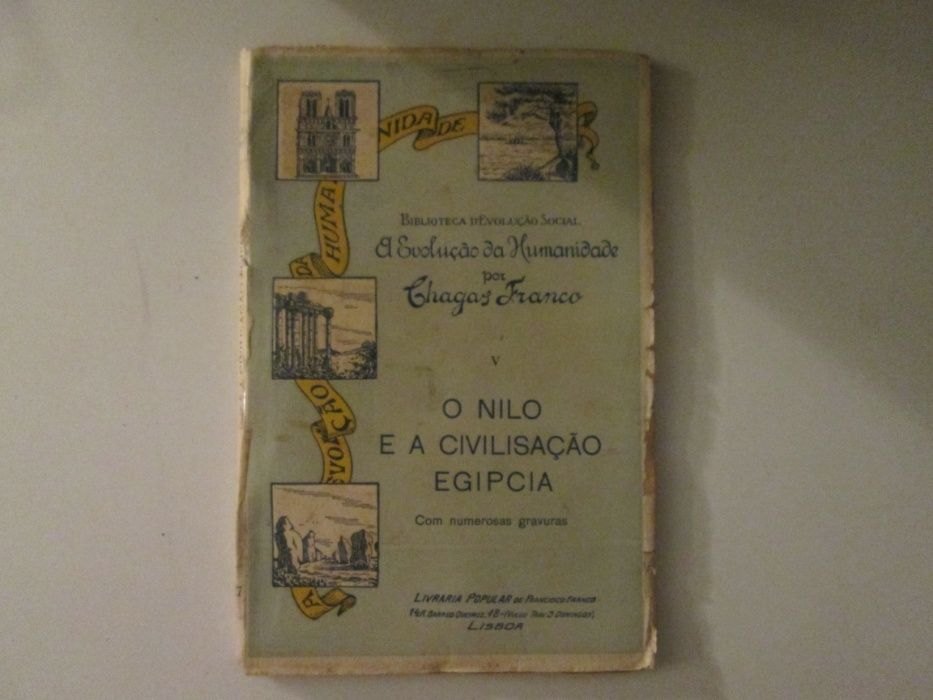 A evolução da Humanidade-O Nilo e a civilisação egipcia-Chagas Franco