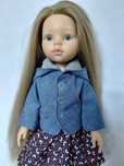 Kurtka, ubranko dla lalki typu Paola Reina 32 cm handmade