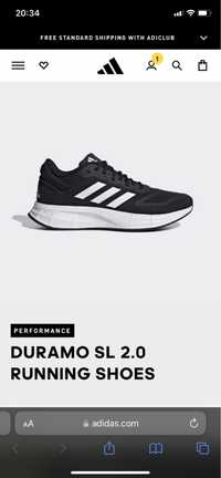 Кроссовки duramo adidas распаровка 23,5 и 24 см