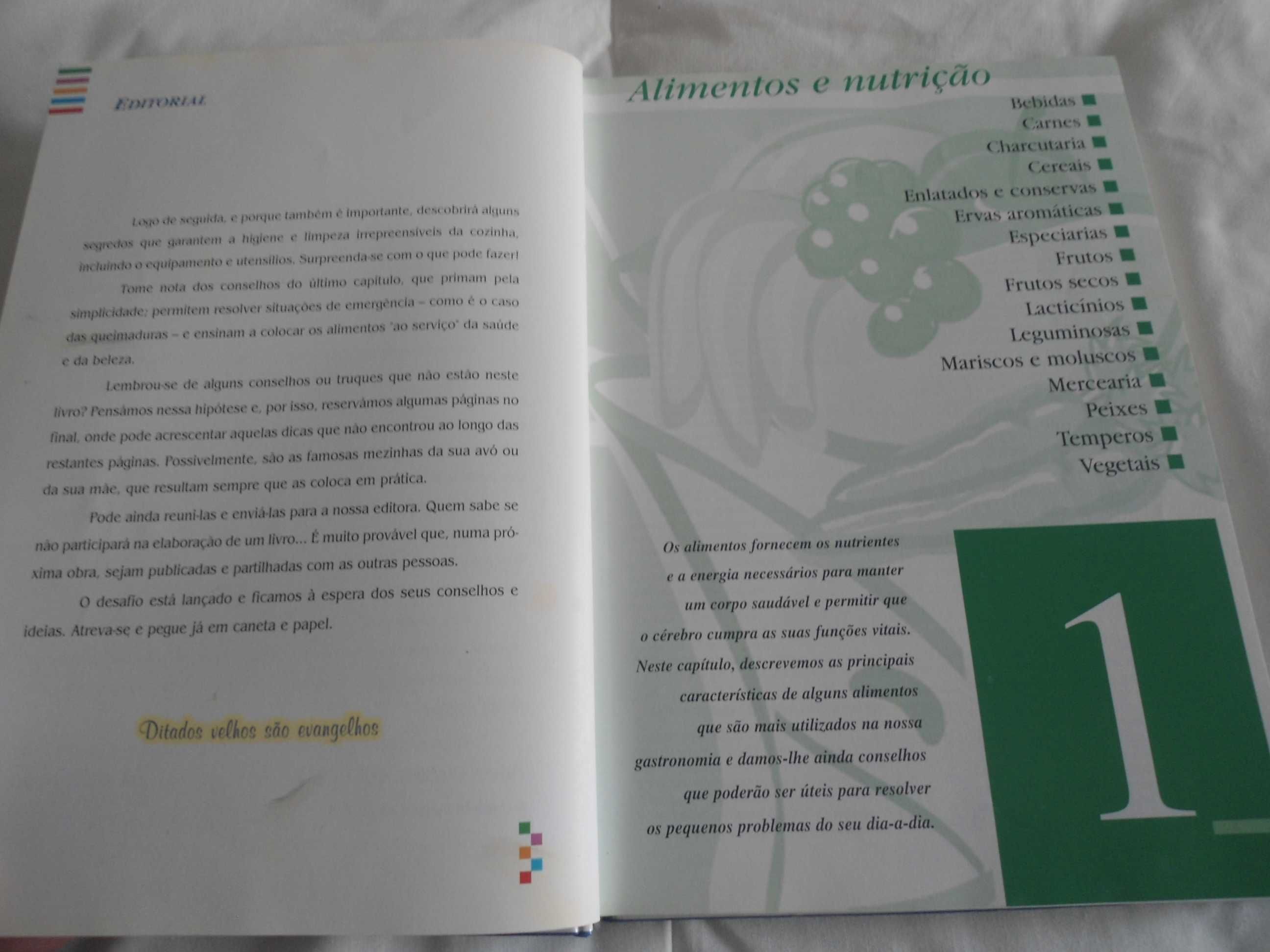 Culinária e Nutrição 1001 Conselhos & Ideias