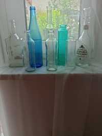 Dekoracyjne butelki szklane