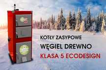 KOTŁY WĘGLOWE 18 Kw. Klasa 5 Piec Kocioł Węglowy     Drewno