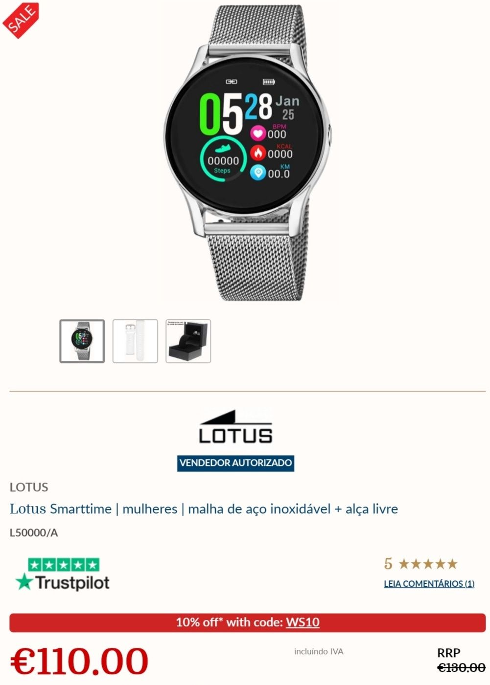 Smartwatch Lotus