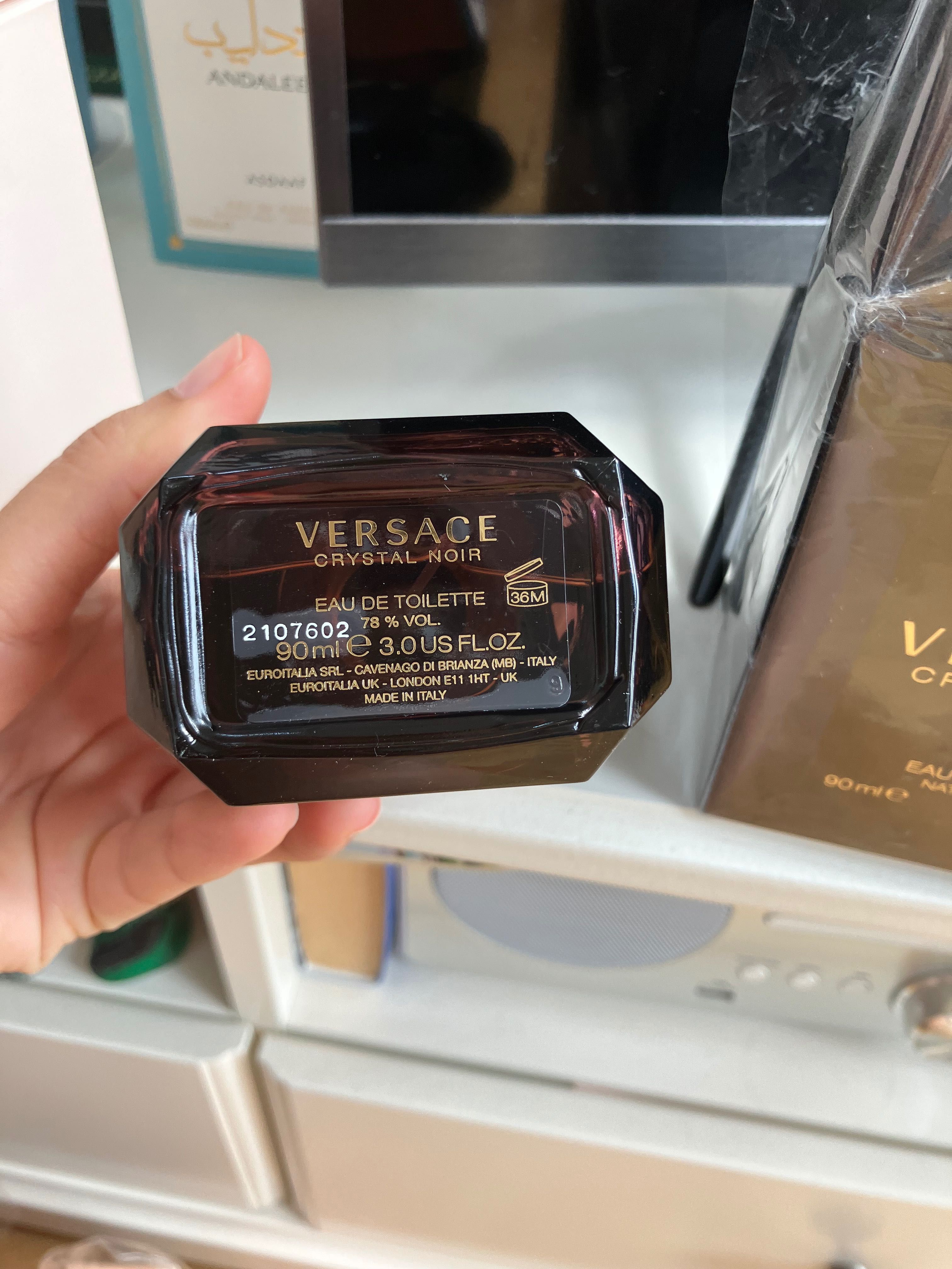 Versace Crystal Noir woda toaletowa dla kobiet 90 ml ubytek testowy