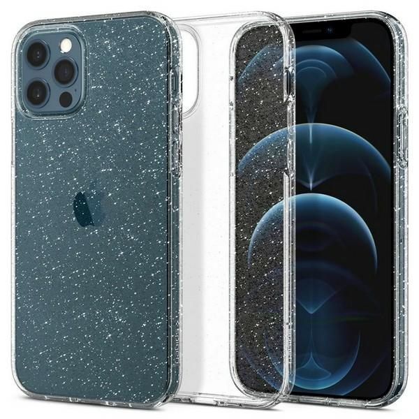 Spigen Liquid Crystal Glitter Iphone 12/ 12 Pro 6,1" Acs01698 Clear