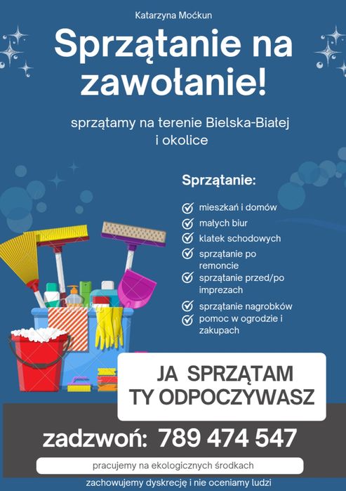 Sprzątanie Bielsko Okolice