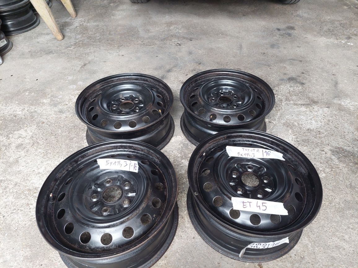 Felgi stalowe 16 toyota 5×114,3