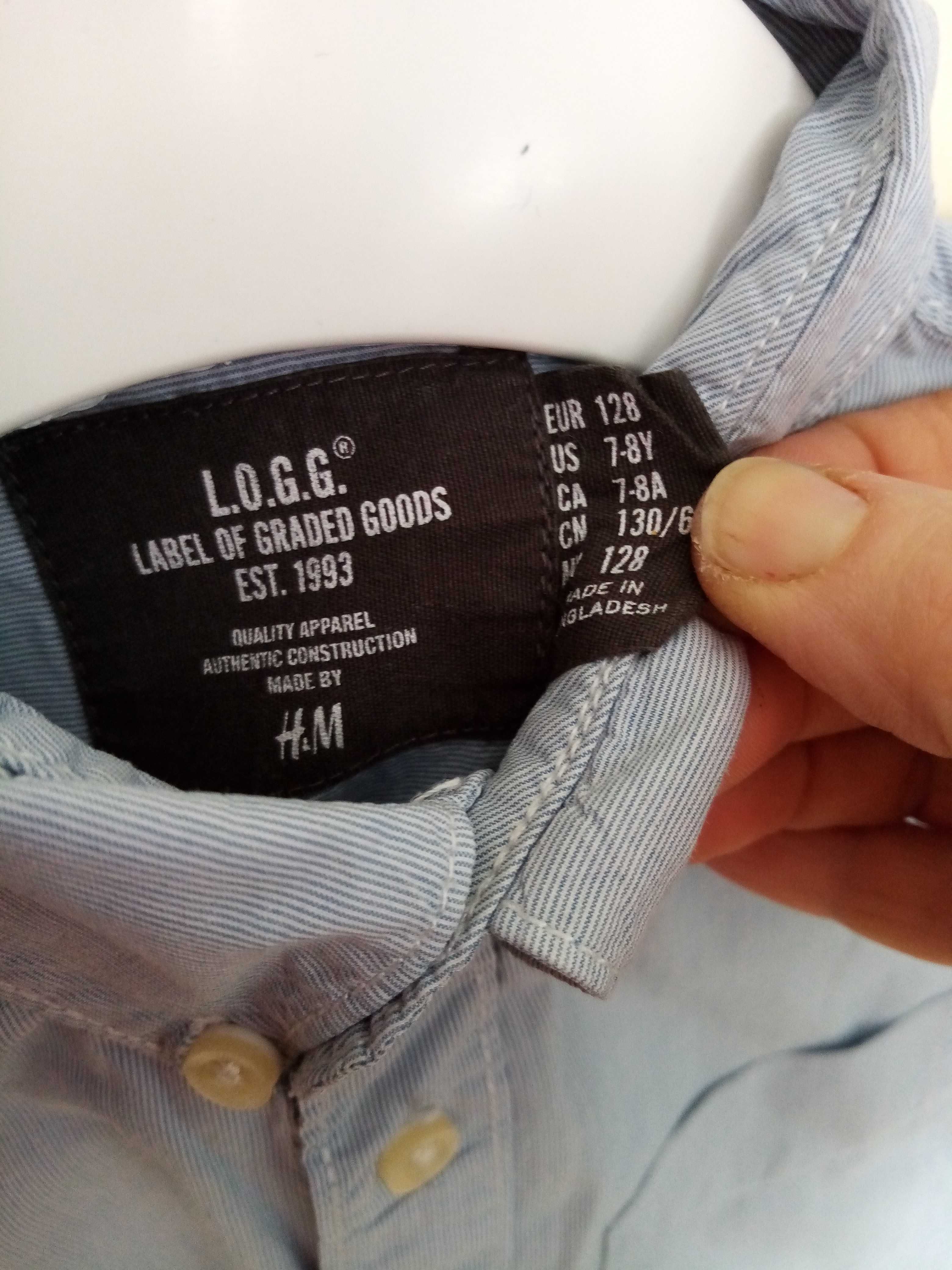 Koszula chlopieca H&M rozm 128