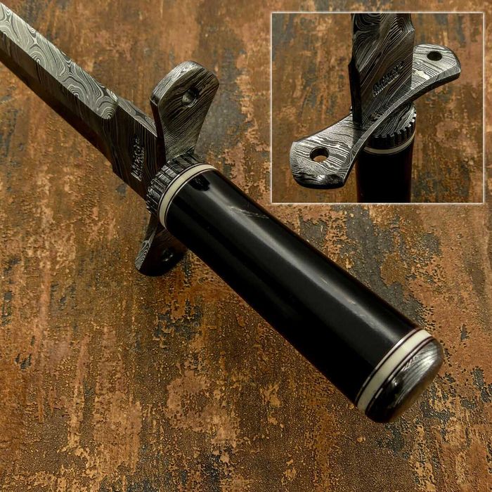 IMPACT nóż kordzik sztylet Bowie z Damastu damast DM 976