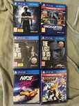 Gry na ps4 ucharted nfs heat tlou last of us II ratchet i clank gra pl